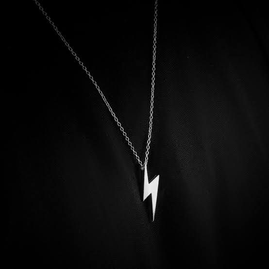 ⚡ Lightning Bolt Necklace – Available in 4 Sizes H&S Jewelers