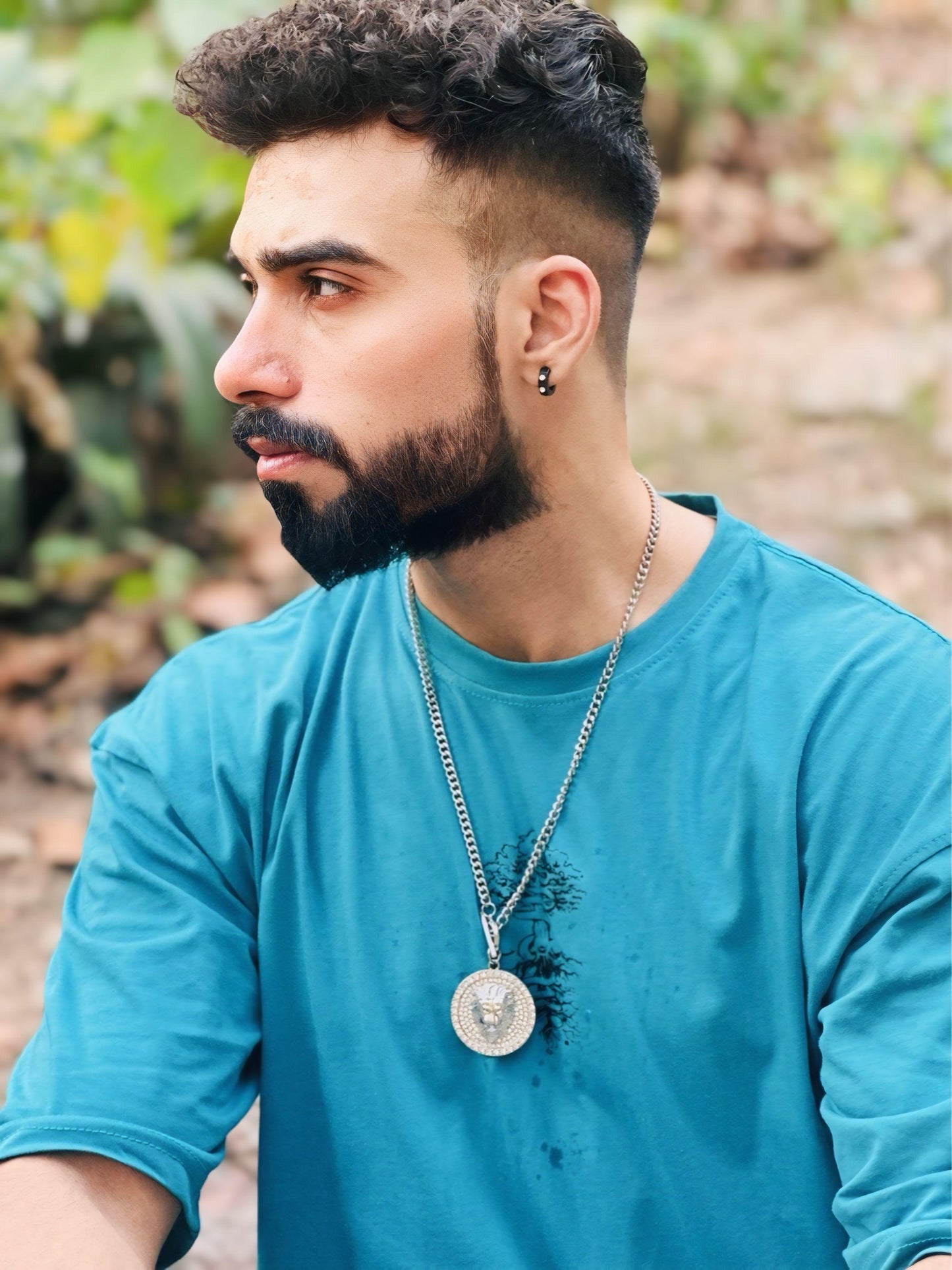 Hip Hop Shiny Lion pendant H&S Jewelers